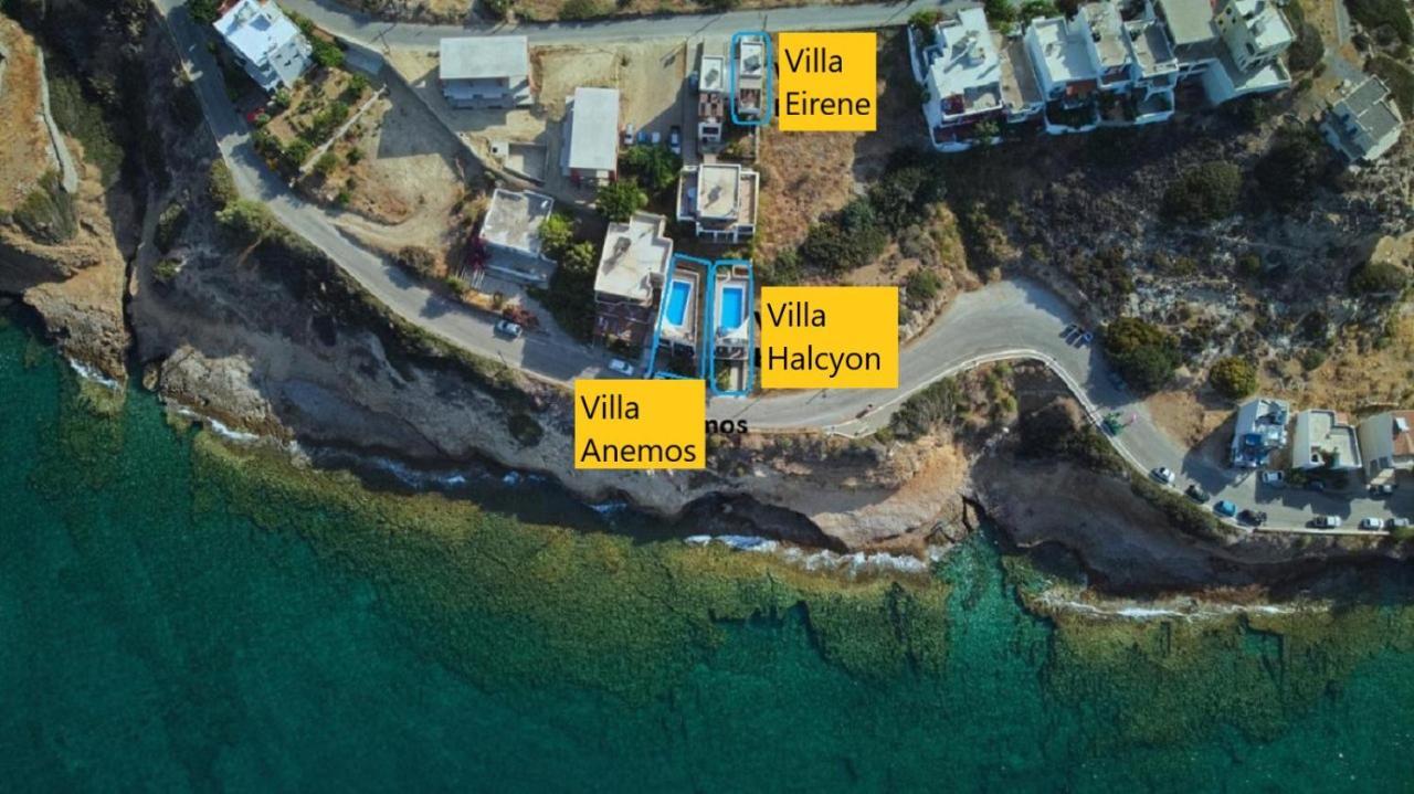 Anemos-Halcyon-Eirene Villa Mokhlos Exteriör bild